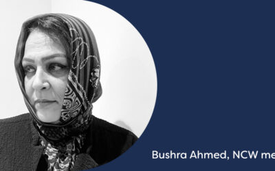 Bushra Ahmed, NCW member, nominated for diversity award