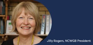 Photo of Jilly, a middle-aged white woman, smiling