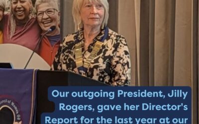 Our President, Jilly Rogers gave her Director’s Report at our Autumn Conference and AGM.