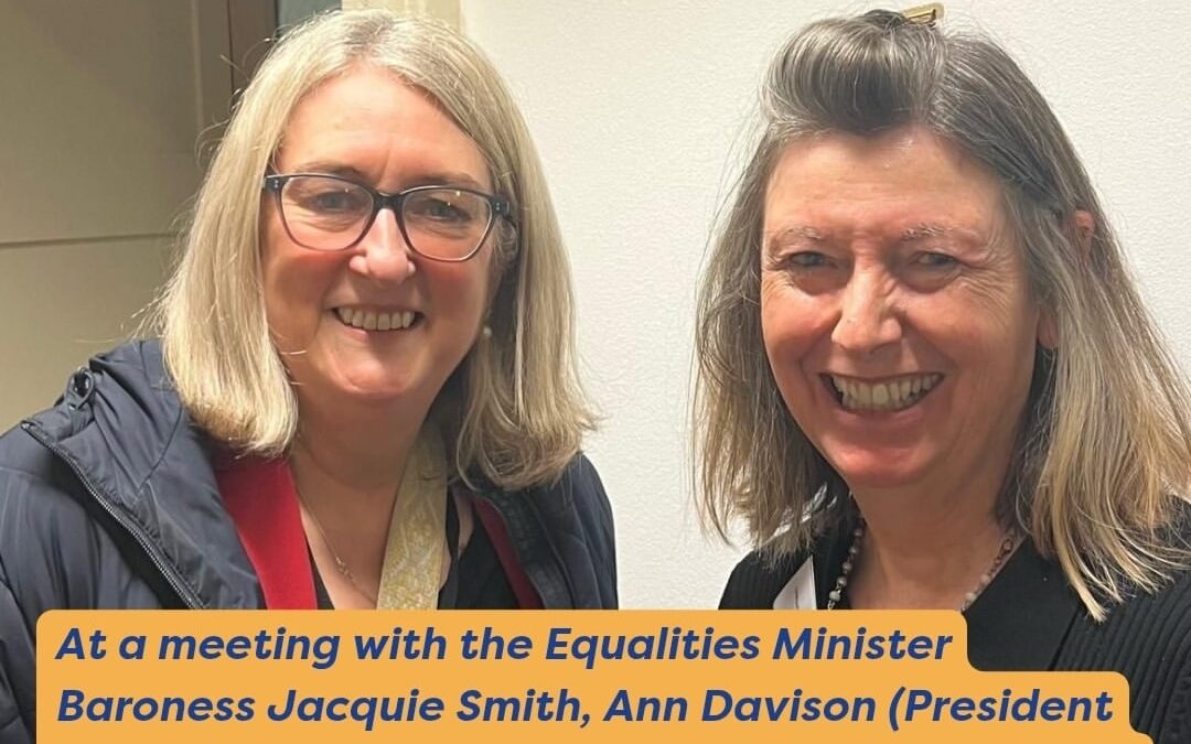 Meeting with the Equalities Minister Baroness Jacquie Smith