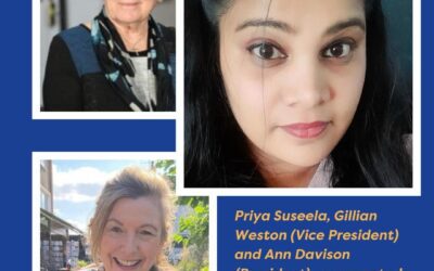 Priya Suseela, Gillian Weston and Ann Davison, represented National Council of Women GB at a meeting with UN Women