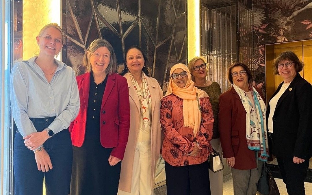 National Council of Women GB were thrilled to host the president and treasurer of the International Council of Women